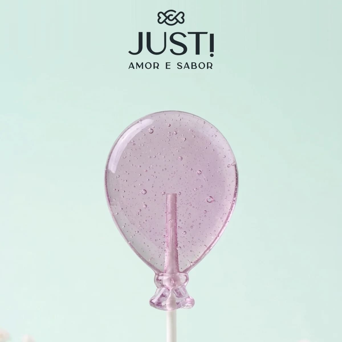 Pirulito Balão de Aniversário — JUST! Amor e Sabor