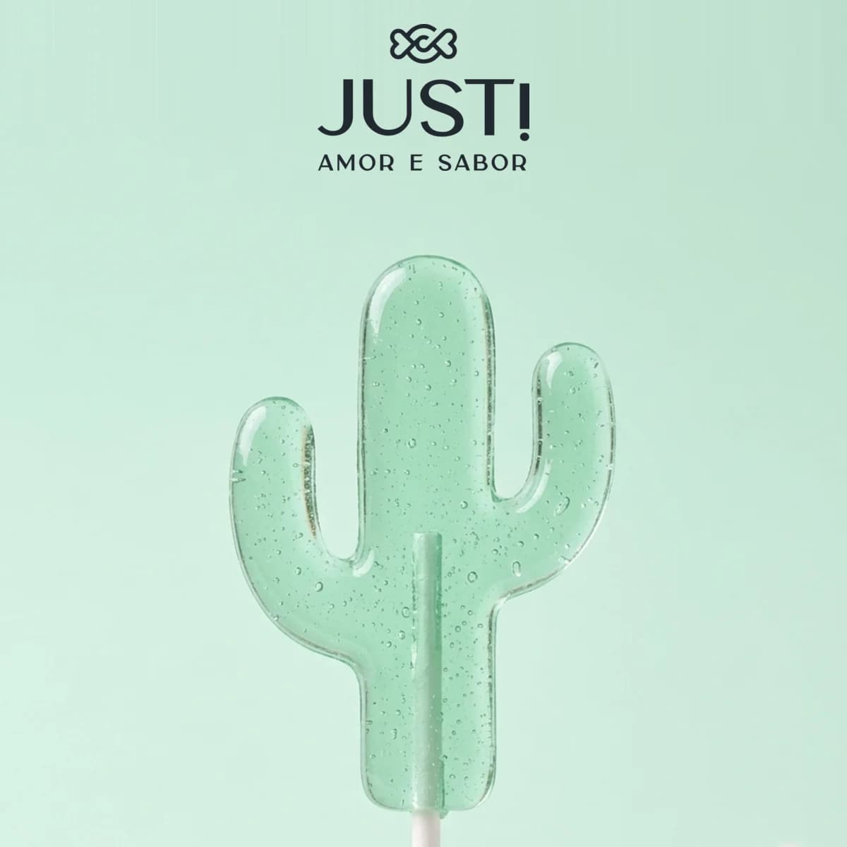 Pirulito Cacto — JUST! Amor e Sabor