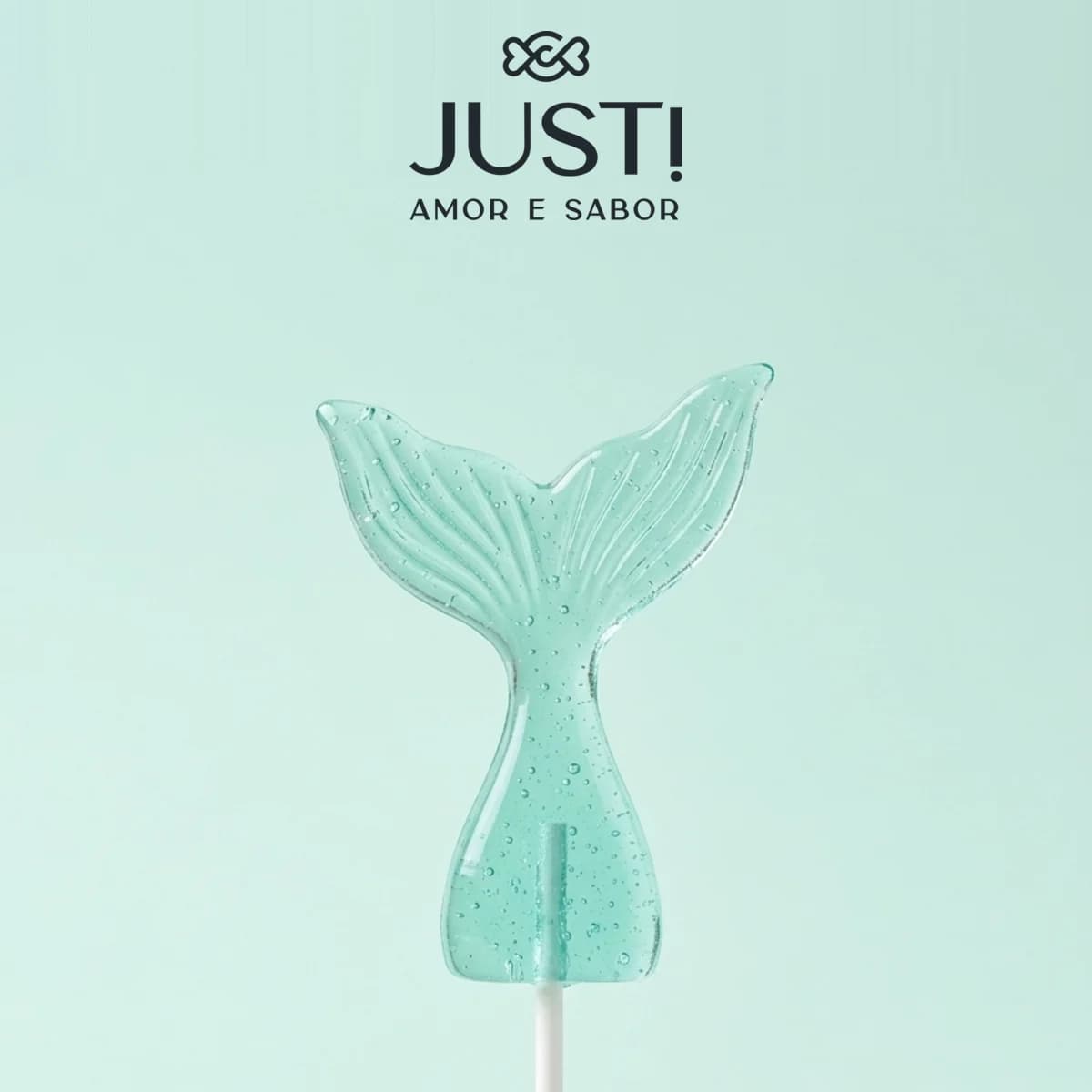 Pirulito Cauda de Sereia — JUST! Amor e Sabor