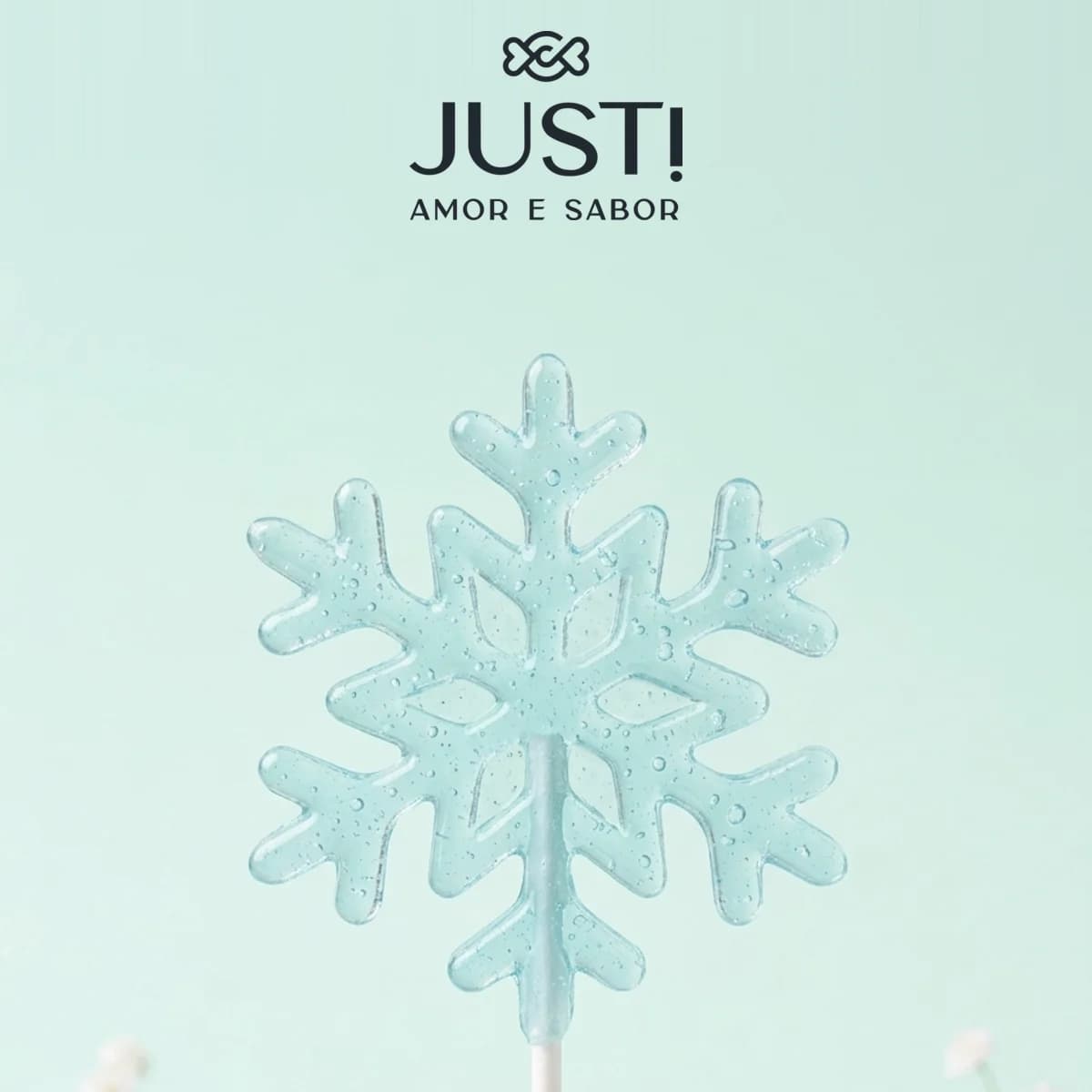 Pirulito Floco de Neve — JUST! Amor e Sabor